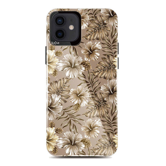 Apple iPhone 12 Case Kajsa Botanic Cover NO1 