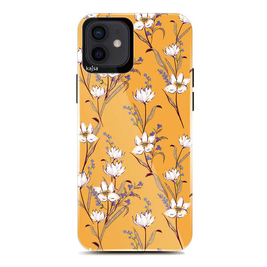Apple iPhone 12 Case Kajsa Botanic Cover NO4 