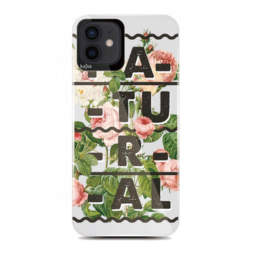 Apple iPhone 12 Case Kajsa Floral Cover NO2 