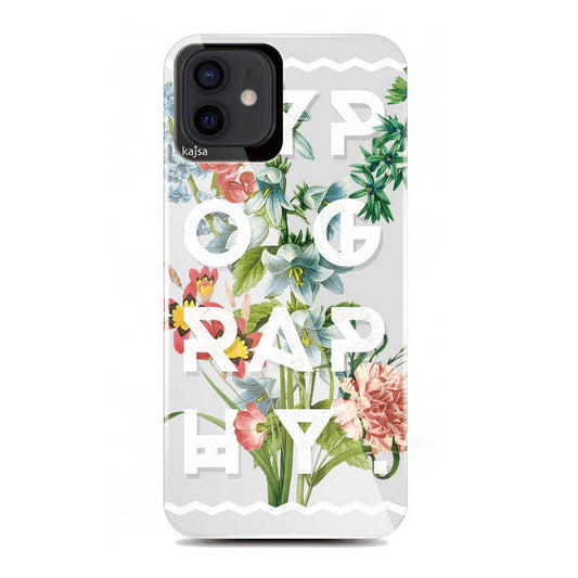 Apple iPhone 12 Case Kajsa Floral Cover NO1 
