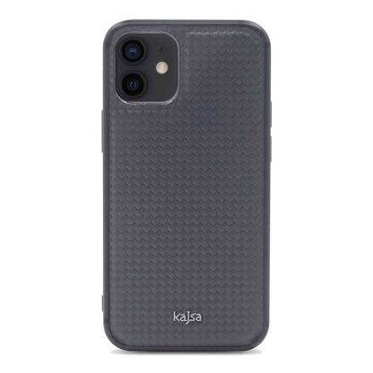 Apple iPhone 12 Kılıf Kajsa Preppie Serisi Dark Kapak NO3