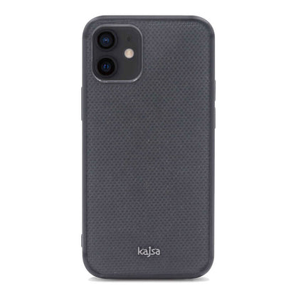 Apple iPhone 12 Kılıf Kajsa Preppie Serisi Dark Kapak NO4