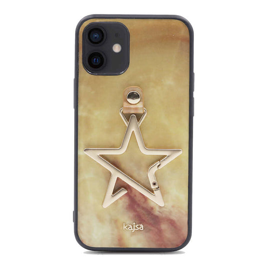 Apple iPhone 12 Kılıf Kajsa Starry Serisi Marble Kapak NO2