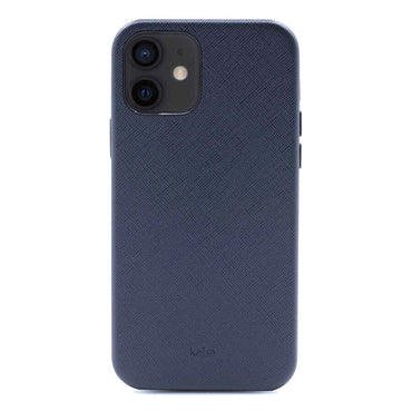 Apple iPhone 12 Case Kajsa Woven Cover Black 