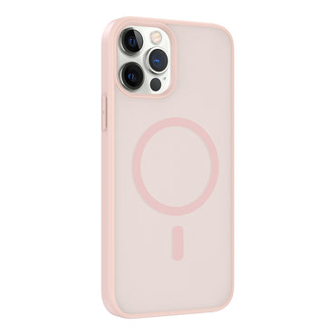 Apple iPhone 12 Kılıf M-safe Şarj Özellikli Zore Babet Kapak