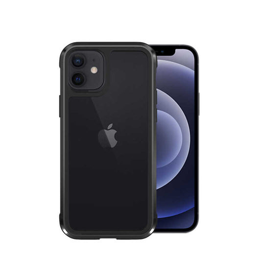 Apple iPhone 12 Case Wiwu Defens Armor Cover Black
