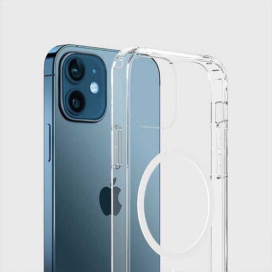 Apple iPhone 12 Case Wiwu Magnetic Crystal Cover Colorless 