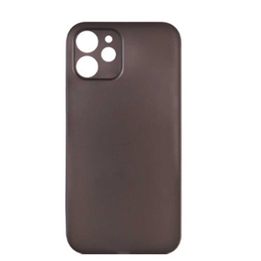 Apple iPhone 12 Case Wiwu Skin Nano PP Cover Transparent Black