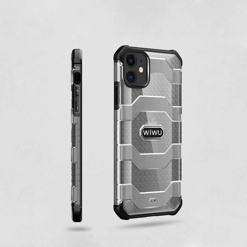 Apple iPhone 12 Case Wiwu Voyager Cover Black