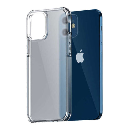 Apple iPhone 12 Kılıf Wlons H-Bom Kapak Renksiz
