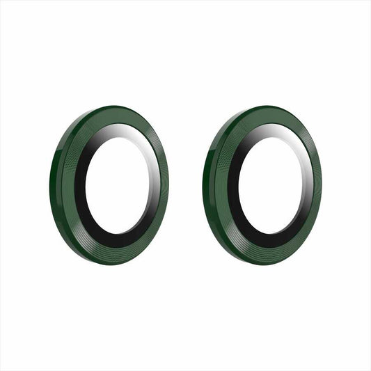 Apple iPhone 12 Mini Go Des Eagle Camera Lens Protector Dark Green