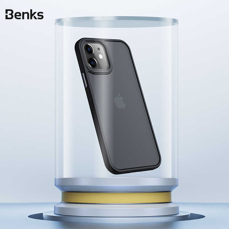 Apple iPhone 12 Mini Case Benks Hybrid Cover Navy Blue