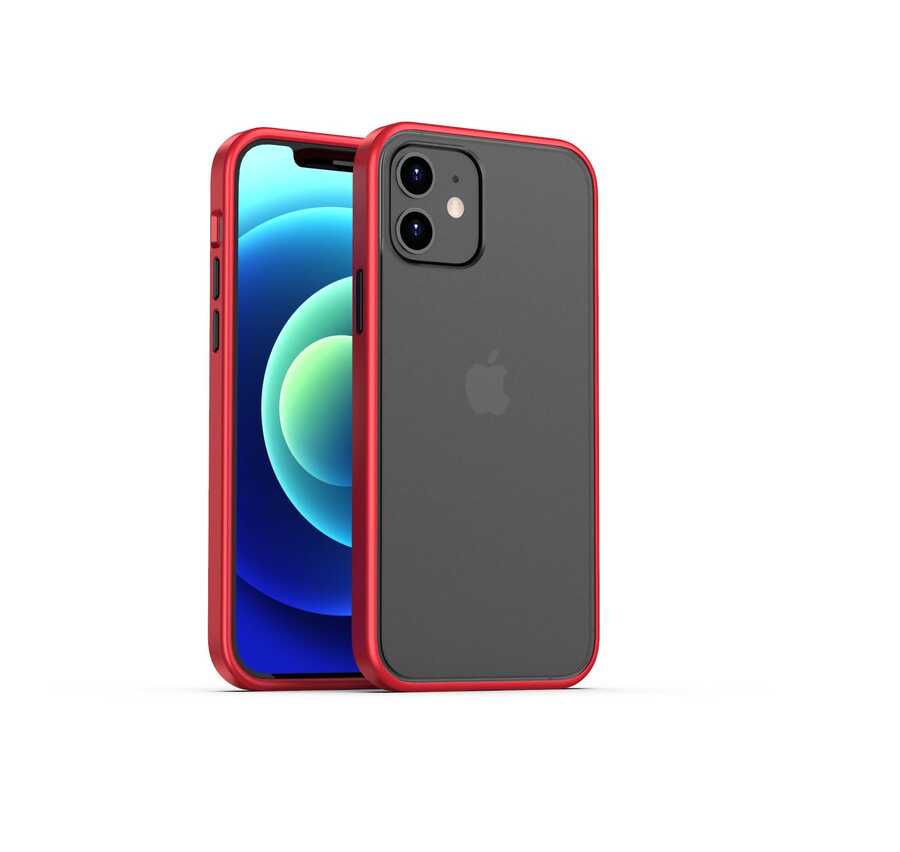 Apple iPhone 12 Mini Case Benks Magic Smooth Drop Resistance Cover Red