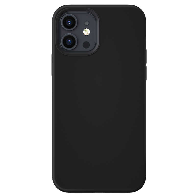 Apple iPhone 12 Mini Case Benks M-safe Magnetic Original Apple MFI Certified Silicone Cover Black