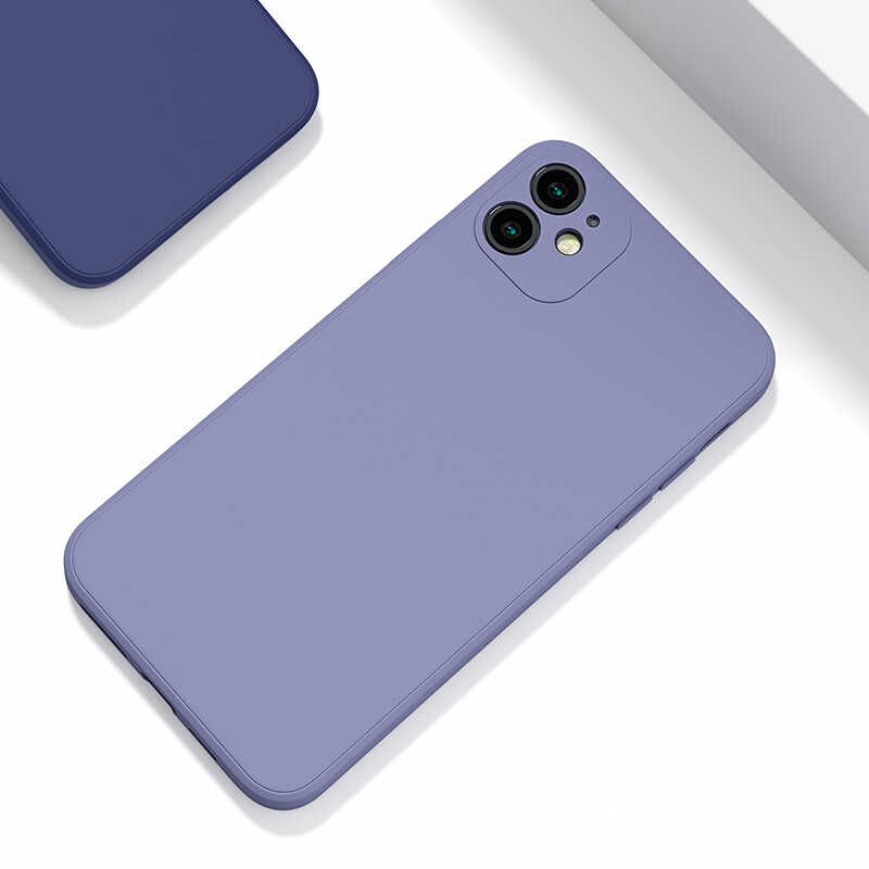 Apple iPhone 12 Mini Case Benks Painting TPU Cover Lavendery Gray 