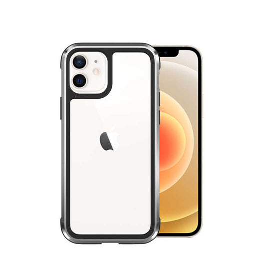 Apple iPhone 12 Mini Case Wiwu Defens Armor Cover Silver
