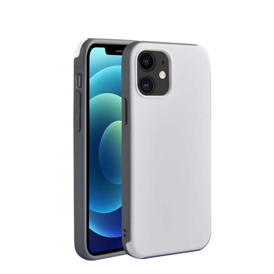 Apple iPhone 12 Mini Case Wiwu Sand Stone Cover White 