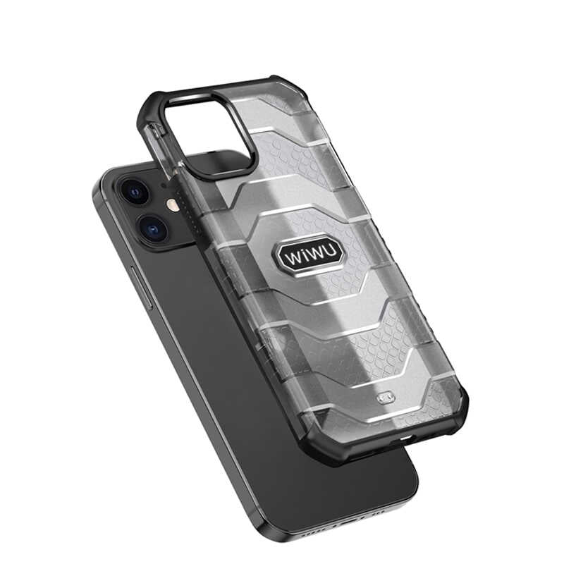 Apple iPhone 12 Mini Case Wiwu Voyager Cover Black
