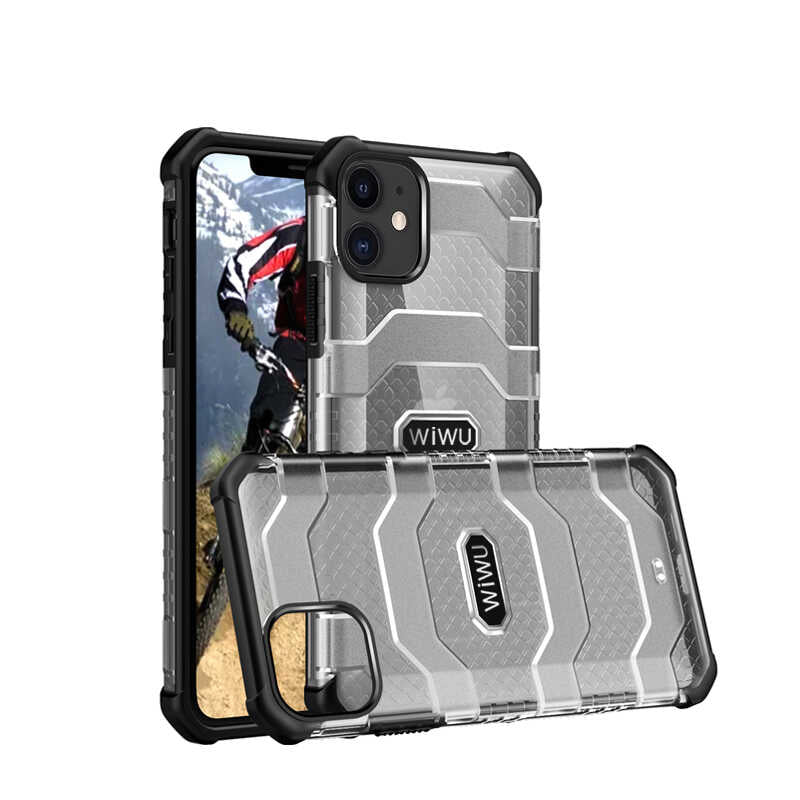 Apple iPhone 12 Mini Case Wiwu Voyager Cover Black