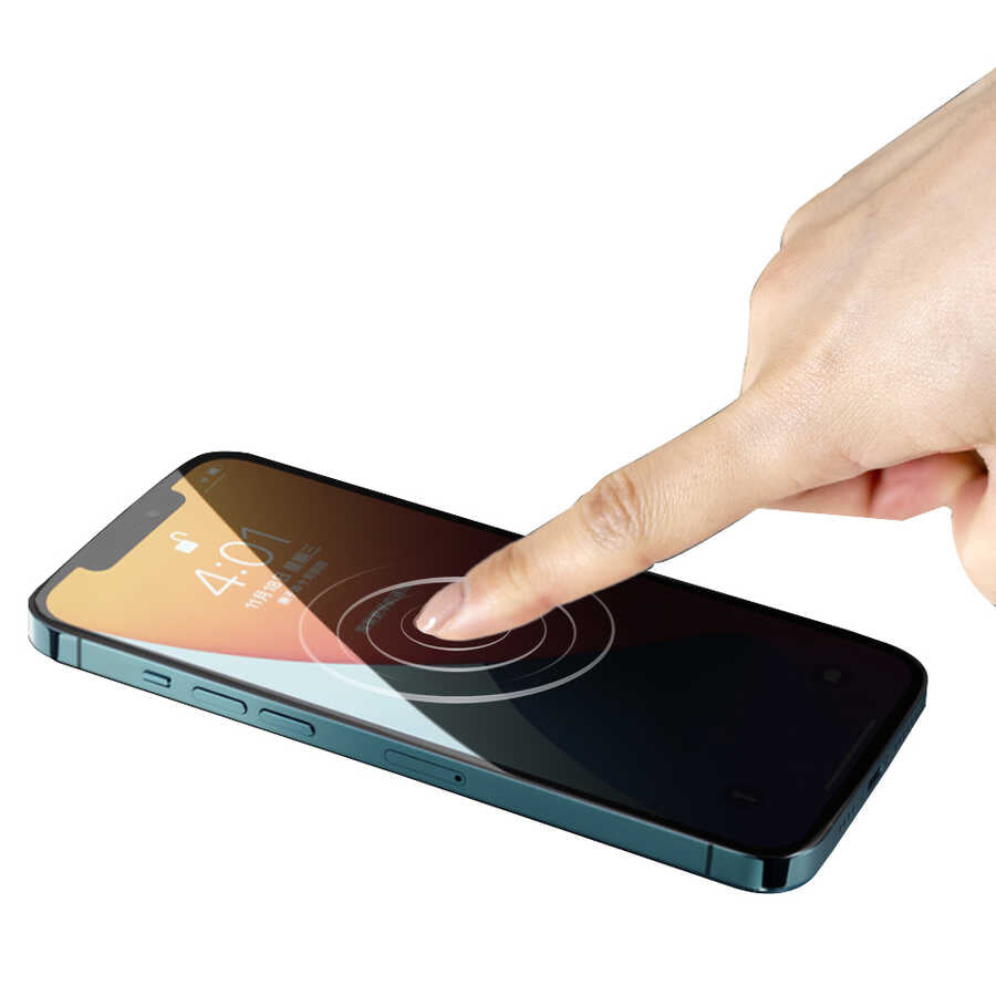 Apple iPhone 12 Mini Wiwu iPrivacy HD Anti-Peep Screen Protector Black 