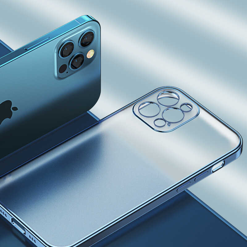 Apple iPhone 12 Pro Benks Matte Electroplated TPU Cover Silver 