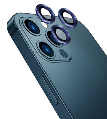 Apple iPhone 12 Pro Go Des CL-10 Kamera Lens Koruyucu Gümüş