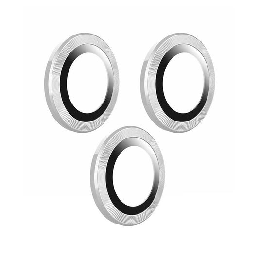 Apple iPhone 12 Pro Go Des Eagle Camera Lens Protector Silver