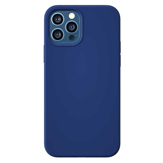 Apple iPhone 12 Pro Case Benks M-safe Magnetic Original Apple MFI Certified Silicone Cover Blue