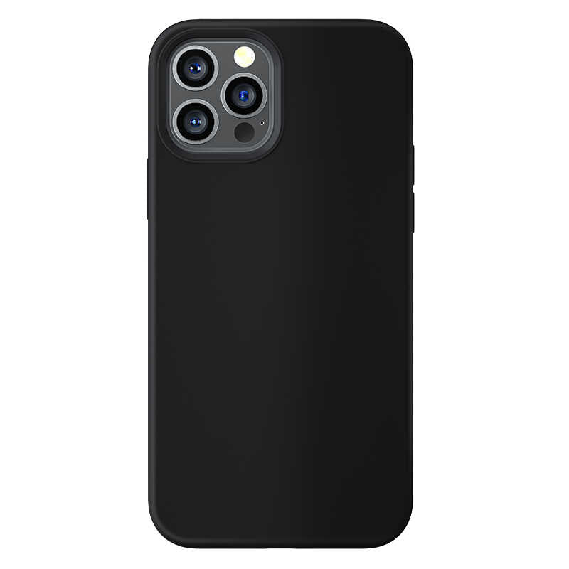 Apple iPhone 12 Pro Case Benks M-safe Magnetic Original Apple MFI Certified Silicone Cover Black