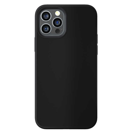 Apple iPhone 12 Pro Case Benks M-safe Magnetic Original Apple MFI Certified Silicone Cover Black