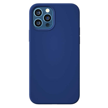 Apple iPhone 12 Pro Case Benks M-safe Magnetic Original Apple MFI Certified Silicone Cover Blue