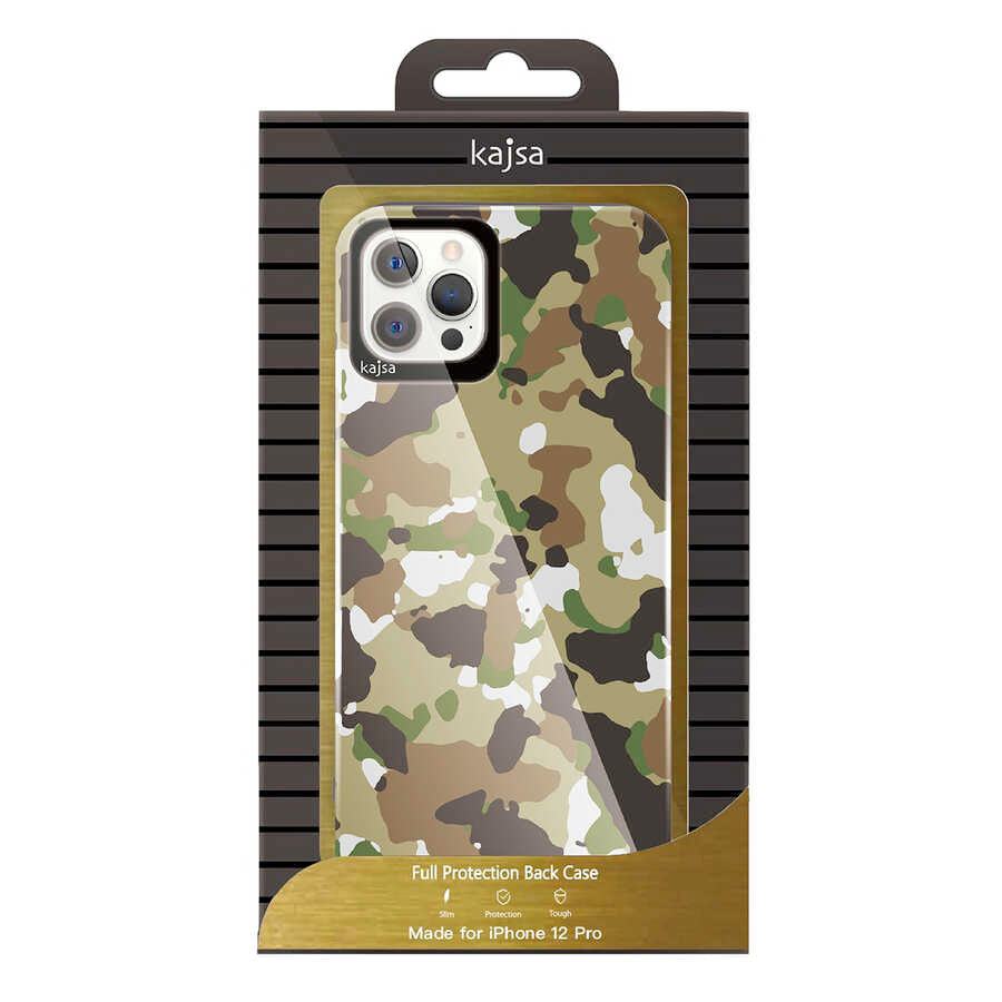Apple iPhone 12 Pro Case Kajsa Camo Cover NO4 