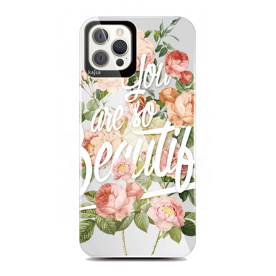 Apple iPhone 12 Pro Case Kajsa Floral Cover NO2 