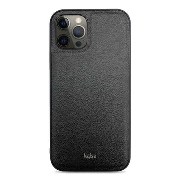 Apple iPhone 12 Pro Kılıf Kajsa Luxe Collection Hakiki Deri Kapak