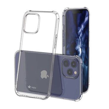 Apple iPhone 12 Pro Case Kajsa Transparent Cover Gray 