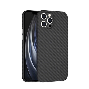 Apple iPhone 12 Pro Case Wiwu Skin Carbon PP Cover Black