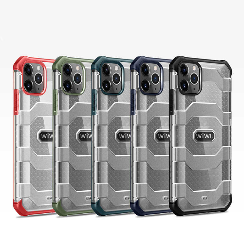Apple iPhone 12 Pro Case Wiwu Voyager Cover Red