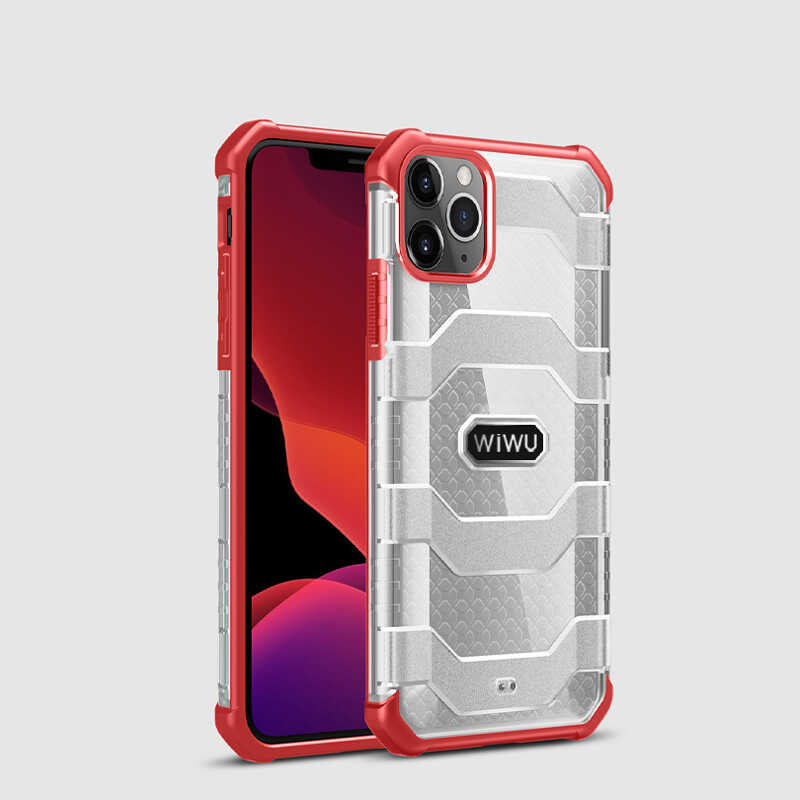 Apple iPhone 12 Pro Case Wiwu Voyager Cover Red
