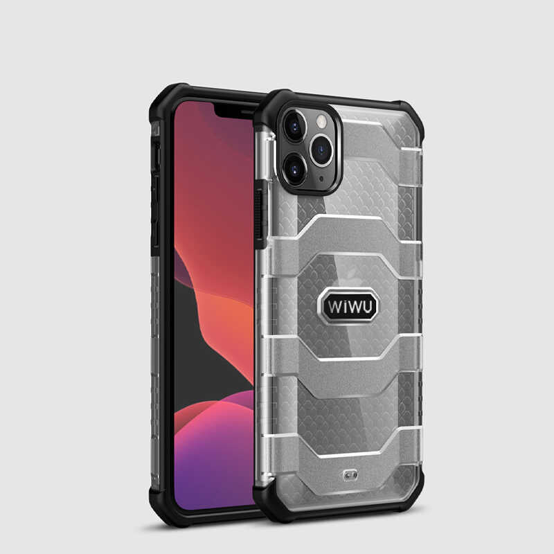 Apple iPhone 12 Pro Case Wiwu Voyager Cover Black