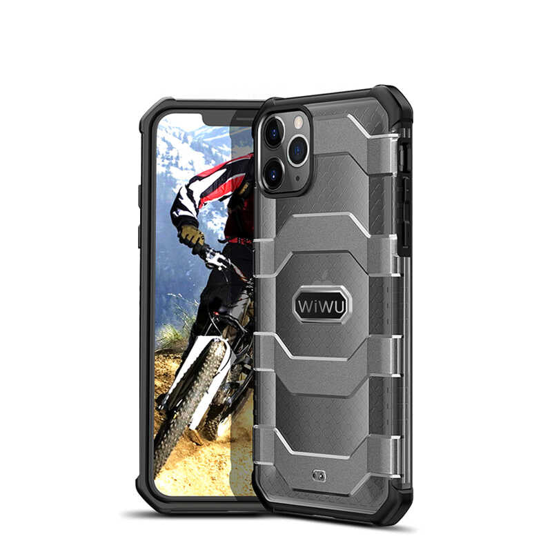 Apple iPhone 12 Pro Case Wiwu Voyager Cover Black