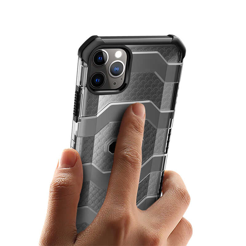 Apple iPhone 12 Pro Case Wiwu Voyager Cover Black
