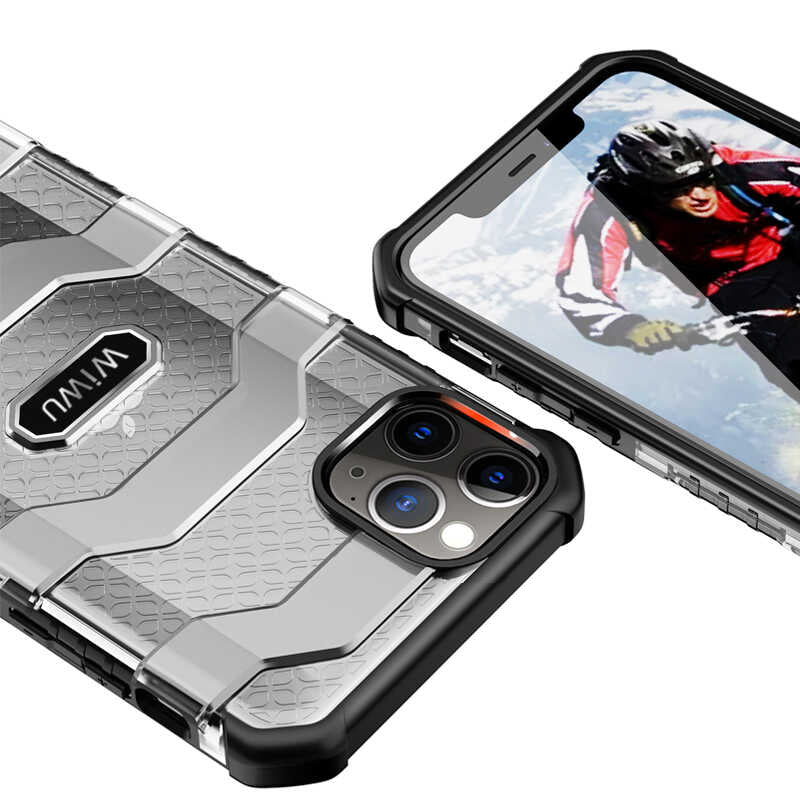 Apple iPhone 12 Pro Case Wiwu Voyager Cover Red