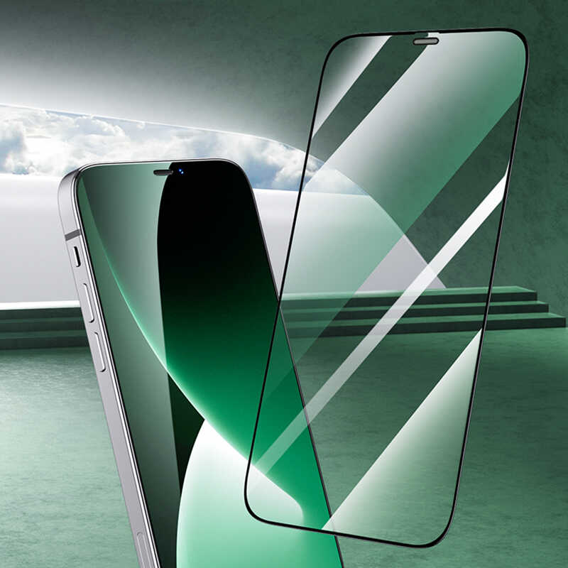 Apple iPhone 12 Pro Max Benks 0.3mm V Pro Dust Proof Green Light Screen Protector Colorless