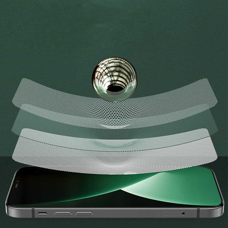 Apple iPhone 12 Pro Max Benks 0.3mm V Pro Dust Proof Green Light Screen Protector Colorless