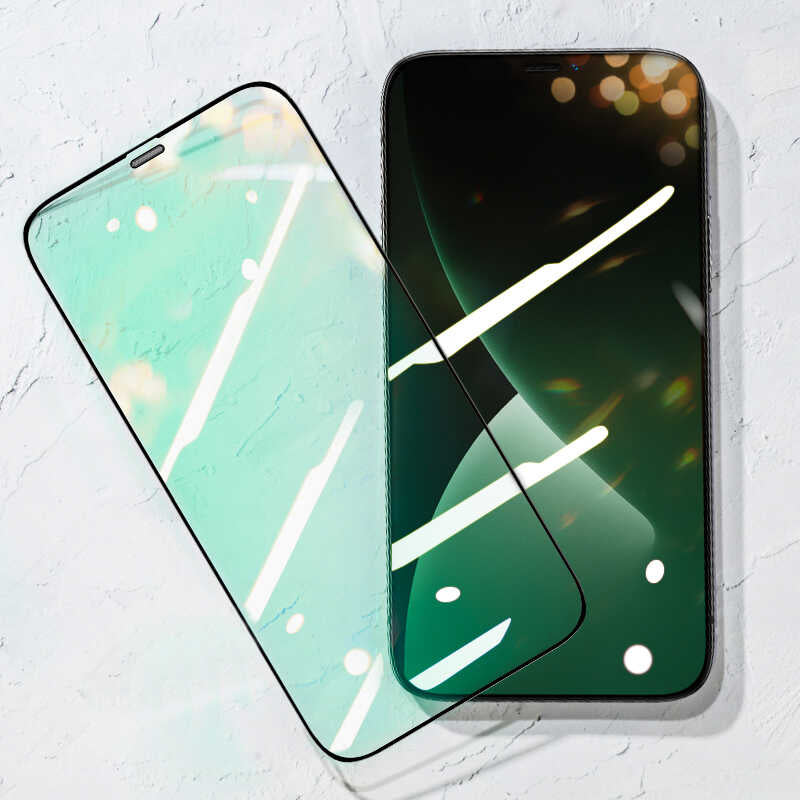 Apple iPhone 12 Pro Max Benks 0.3mm V Pro Dust Proof Green Light Screen Protector Colorless