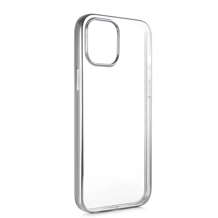 Apple iPhone 12 Pro Max Benks Magic Glitz Ultra-Thin Transparent Protective Soft Cover Silver