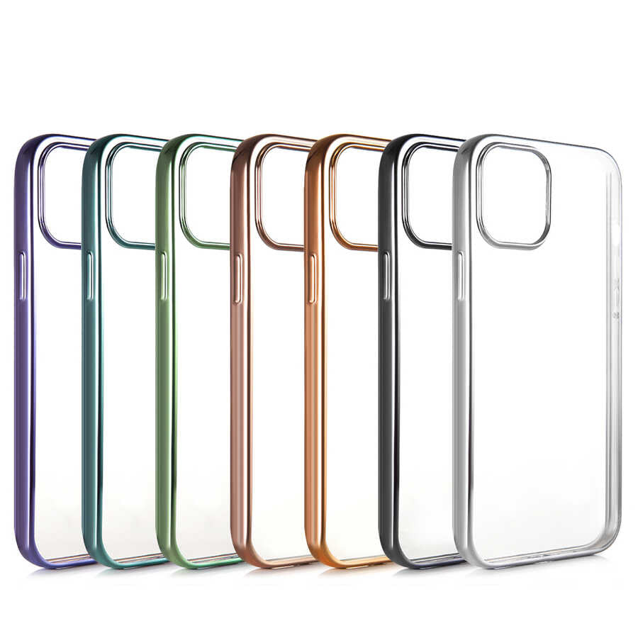 Apple iPhone 12 Pro Max Benks Magic Glitz Ultra-Thin Transparent Protective Soft Cover Gold
