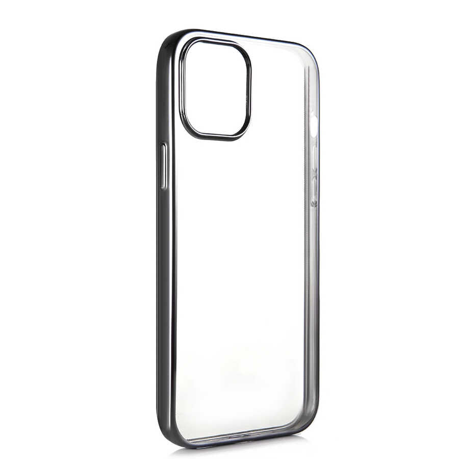Apple iPhone 12 Pro Max Benks Magic Glitz Ultra-Thin Transparent Protective Soft Cover Black