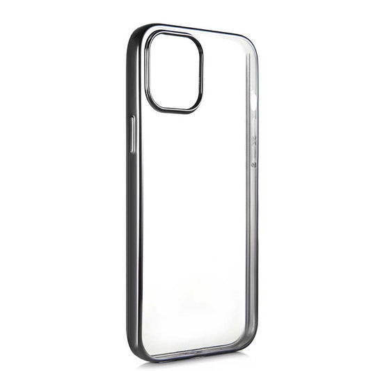 Apple iPhone 12 Pro Max Benks Magic Glitz Ultra-Thin Transparent Protective Soft Cover Black