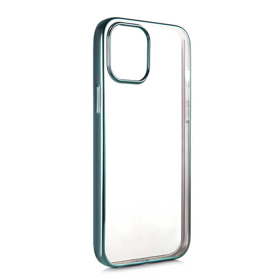 Apple iPhone 12 Pro Max Benks Magic Glitz Ultra-Thin Transparent Protective Soft Cover Dark Green